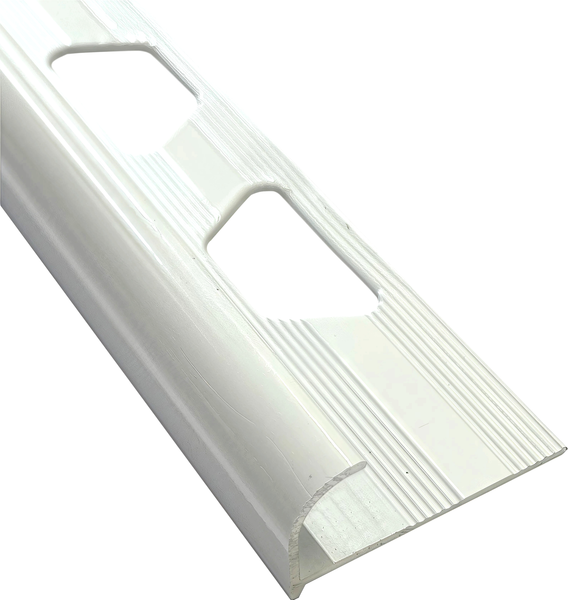 Изображение товара Уголок под плитку Profiling Полукруглый ПО-10 (2.7м, белый глянец)