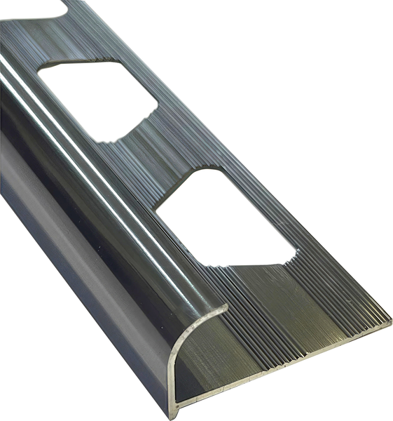 Изображение товара Уголок под плитку Profiling Полукруглый ПО-10 (2.7м, бронза глянец)