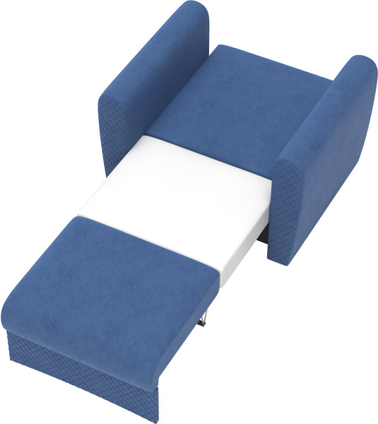 Изображение товара Кресло-кровать Олмеко Эдвин М (велюр Ocean 018 синий)