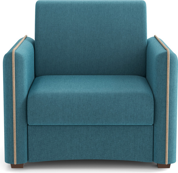 Изображение товара Кресло-кровать Олмеко Авалон М (жаккард тесла деним/жаккард тесла крем)