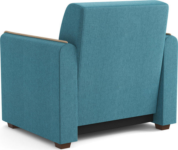 Изображение товара Кресло-кровать Олмеко Авалон М (жаккард тесла деним/жаккард тесла крем)