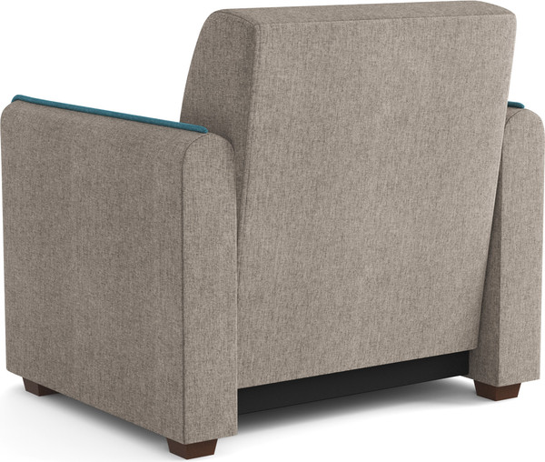 Изображение товара Кресло-кровать Олмеко Авалон М (жаккард тесла дым/жаккард тесла деним)