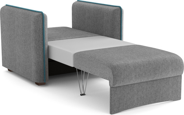 Изображение товара Кресло-кровать Олмеко Авалон М (жаккард тесла серый/жаккард тесла деним)