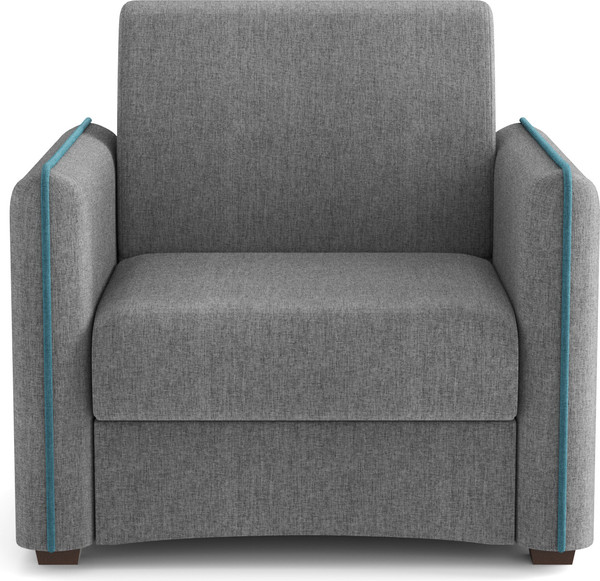 Изображение товара Кресло-кровать Олмеко Авалон М (жаккард тесла серый/жаккард тесла деним)