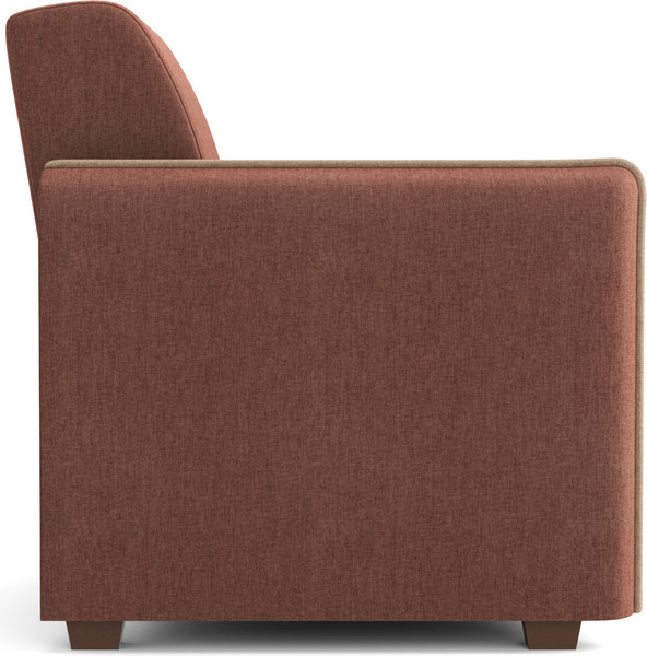 Изображение товара Кресло-кровать Олмеко Авалон М (жаккард тесла шоколад/жаккард тесла крем)