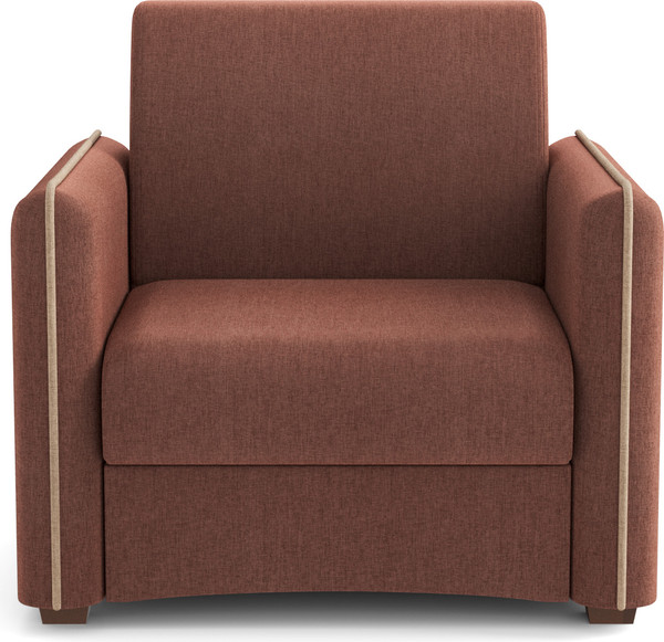 Изображение товара Кресло-кровать Олмеко Авалон М (жаккард тесла шоколад/жаккард тесла крем)