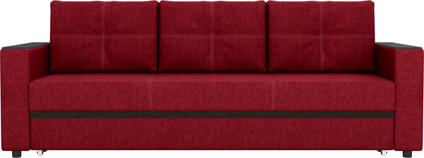 Изображение товара Диван Олмеко Смарт 3-х местный (жаккард крона бордо)