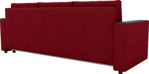 Изображение товара Диван Олмеко Смарт 3-х местный (жаккард крона бордо)