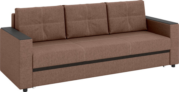Изображение товара Диван Олмеко Смарт 3-х местный (жаккард крона браун)