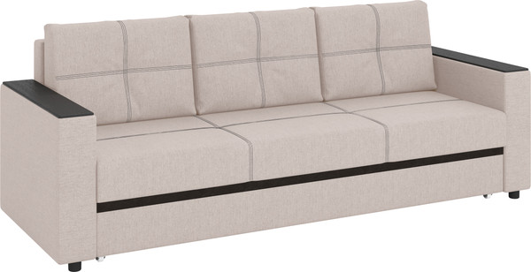 Изображение товара Диван Олмеко Смарт 3-х местный (жаккардовая ролан 9/1 кремовая)