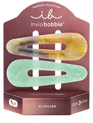 Изображение товара Набор заколок для волос Invisibobble Clipstar Premium Rainbow Carousel (2шт)