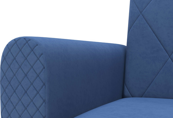 Изображение товара Кресло мягкое Олмеко Эдвин М (велюр Ocean 018 синий)