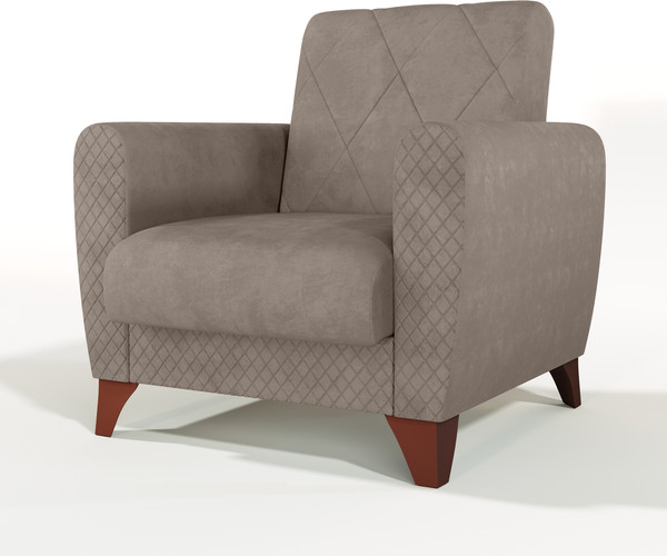 Изображение товара Кресло мягкое Олмеко Эдвин М (велюр прага кофе)