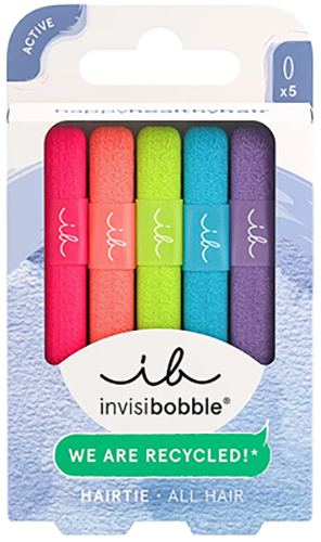 Изображение товара Набор резинок для волос Invisibobble Hair Tie Neon Glow (5шт)