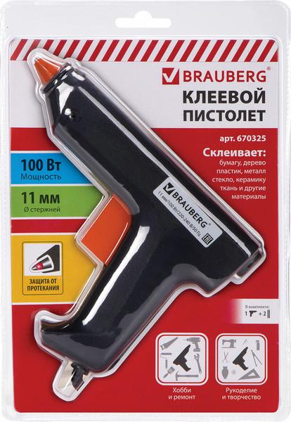 Изображение товара Клеевой пистолет Brauberg 670325