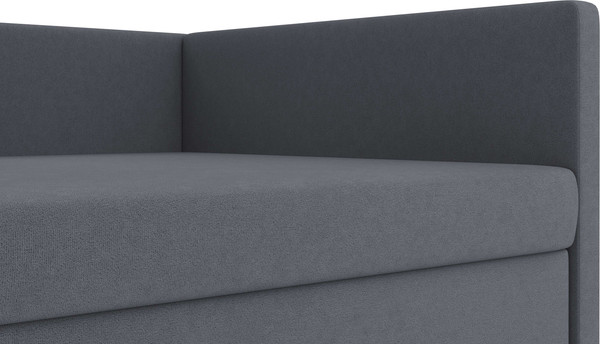 Изображение товара Тахта Олмеко Вико (велюр Parma 27 темно-серый)