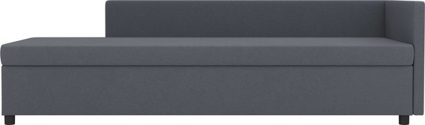 Изображение товара Тахта Олмеко Вико (велюр Parma 27 темно-серый)