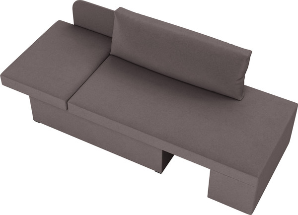 Изображение товара Тахта Олмеко Мася - 2 (велюр Parma 14 коричневый)