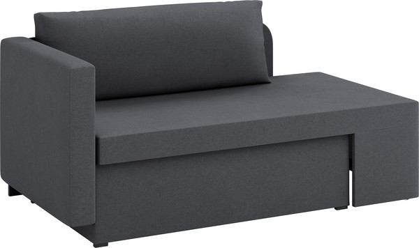 Изображение товара Тахта Олмеко Мася - 2 (велюр Parma 27 темно-серый)