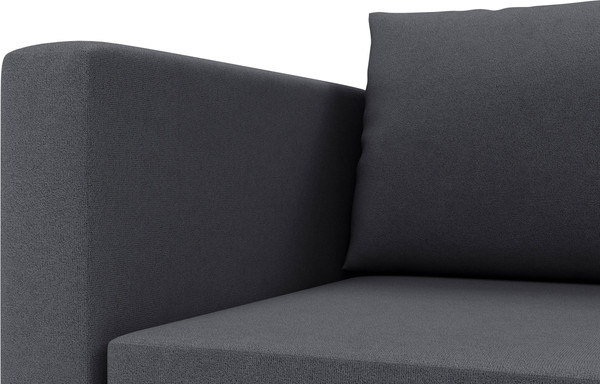 Изображение товара Тахта Олмеко Мася - 2 (велюр Parma 27 темно-серый)