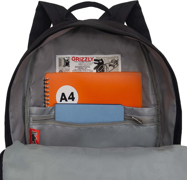 Изображение товара Рюкзак Grizzly RQL-617-1 (черный/белый)