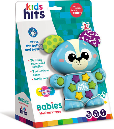 Изображение товара Развивающая игрушка Kids Hits Малыши Музыкальный щенок KH09/002
