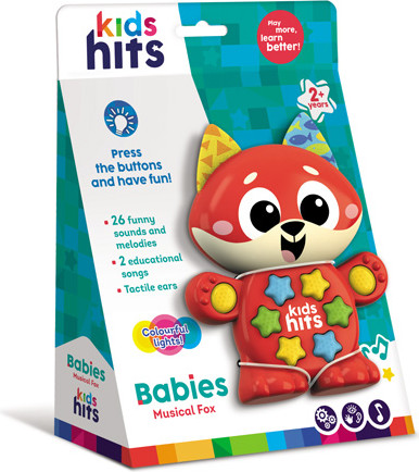 Изображение товара Развивающая игрушка Kids Hits Малыши Музыкальный лисенок KH09/001