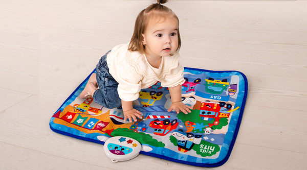 Изображение товара Музыкальная игрушка Kids Hits Коврик с огоньками Мы едем-едем KH04/004