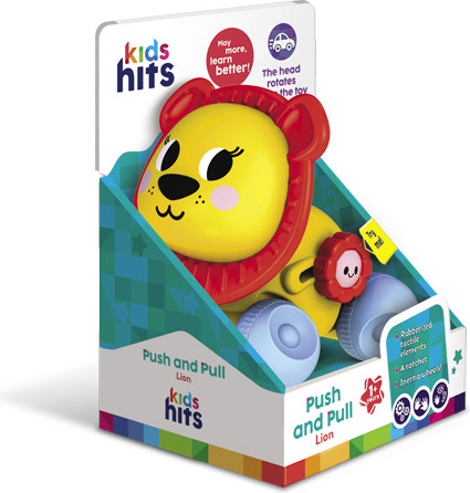 Изображение товара Развивающая игрушка Kids Hits Push & Pull Lion KH22/002