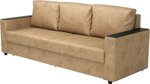 Изображение товара Диван Олмеко Гермес 3-х местный (велюр милано бежевый)