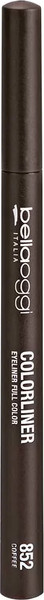 Изображение товара Подводка-фломастер для глаз Bellaoggi Color liner тон 852 Coffee (1мл)