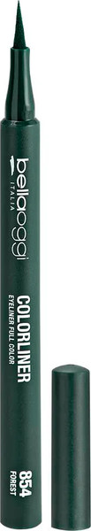 Изображение товара Подводка-фломастер для глаз Bellaoggi Color liner тон 854 Forest (1мл)