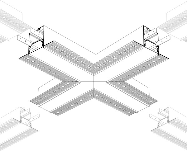 Изображение товара Крестовина для профилей Arlight SL-LINIA55-FANTOM / 030134