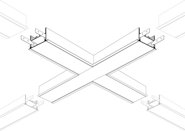 Изображение товара Крестовина для профилей Arlight SL-LINIA65-F / 030127