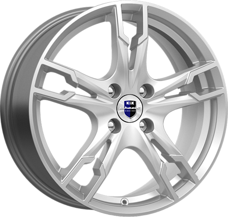 Литой диск K&K Солар 17x7" 4x100мм DIA 60.1мм ET 41мм Сильвер — фото 3