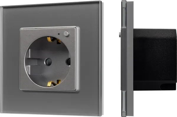 Изображение товара Умная розетка Arlight SCT-OMALI-EUZB1-PL-GR Zigbee / 050101