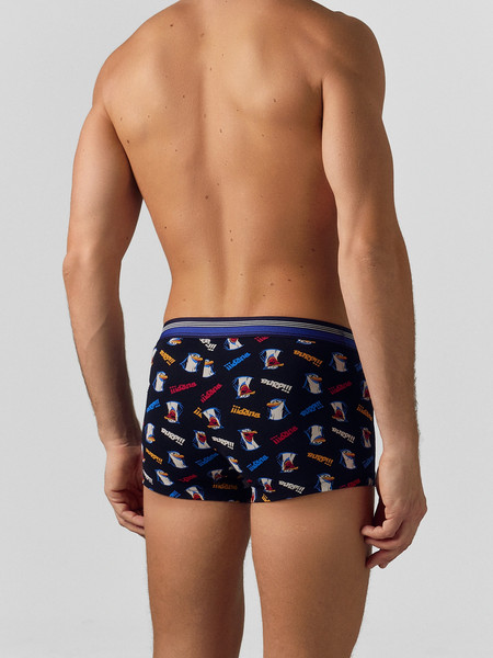 Изображение товара Комплект мужских трусов Mark Formelle 411124-2 (р.98-108, прикольные пингвины/глубокий синий-4)