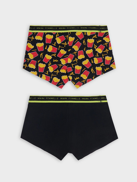 Изображение товара Комплект мужских трусов Mark Formelle 411124-2 (р.106-116, черный/картошка на черном-1)