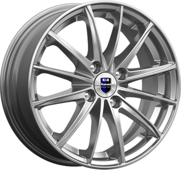 Изображение товара Литой диск K&K Пойнт Бланк 15x6" 4x100мм DIA 67.1мм ET 45мм Дарк платинум