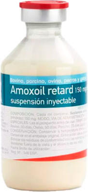 Изображение товара Раствор противовоспалительный для животных Syva Амоксоил ретард (250мл)