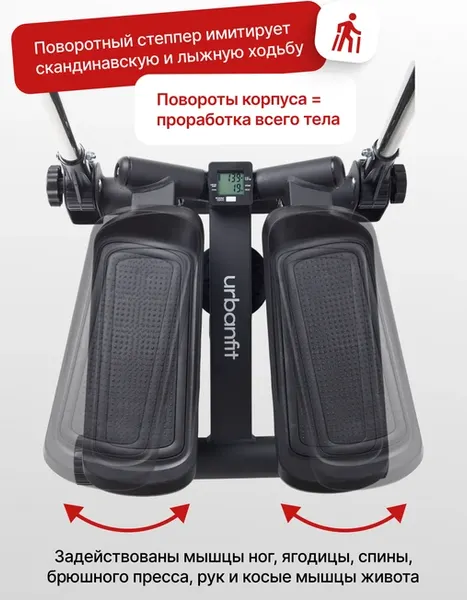 Изображение товара Степпер UrbanFit UF3 / 435518 (белый)