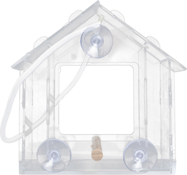 Изображение товара Кормушка для птиц Десятое королевство Из орг.стекла на присосках / 05849