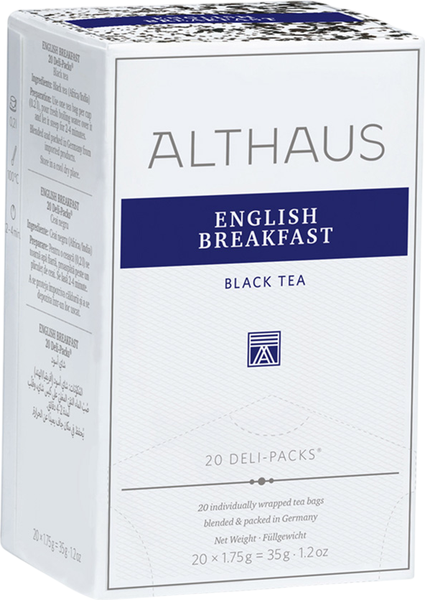 Изображение товара Чай пакетированный Althaus Deli Packs Английский завтрак (20x1.75г)