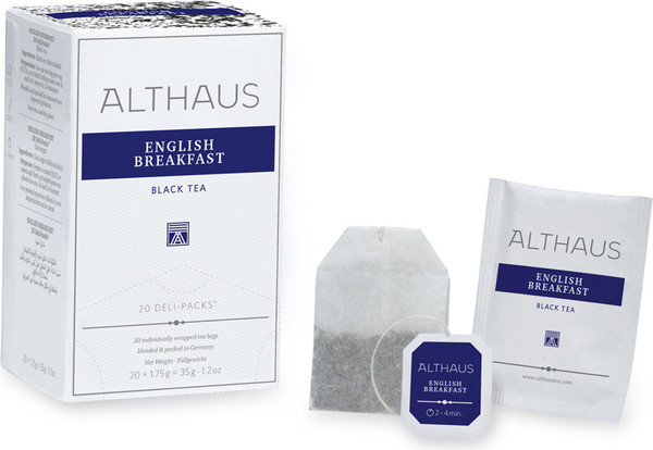 Изображение товара Чай пакетированный Althaus Deli Packs Английский завтрак (20x1.75г)