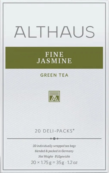 Изображение товара Чай пакетированный Althaus Deli Packs Нежный жасмин (20x1.75г)
