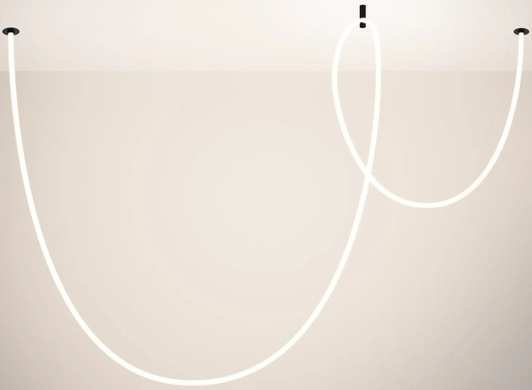 Изображение товара Потолочный светильник Arlight SP-TROPIC-BUILT-TRIMLESS-R18-L5000-58W Warm3000 BK / 043391