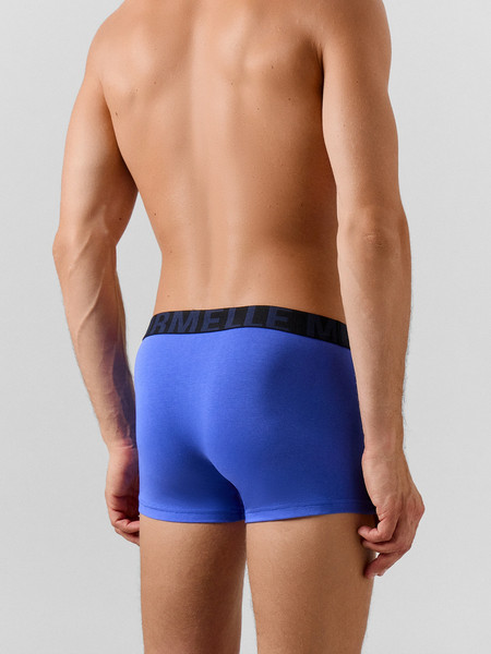 Изображение товара Комплект мужских трусов Mark Formelle 411215-2 (р.94-104, ультрамарин/гуси на черном)