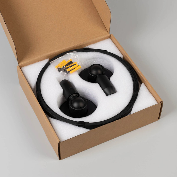 Изображение товара Крепление для светодиодной ленты Arlight STINGRAY-R2-SET-10000 BLACK / 050691