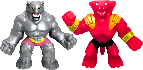 Изображение товара Набор сквишей Elastikorps Fighter Серебрянный Куга и Кобракс / EK7BL2-6