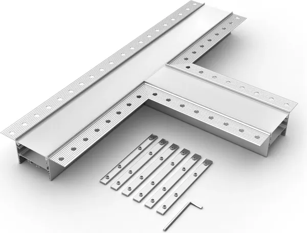 Изображение товара Угол профиля для светодиодной ленты Arlight SL-LINIA45-FANTOM / 030107